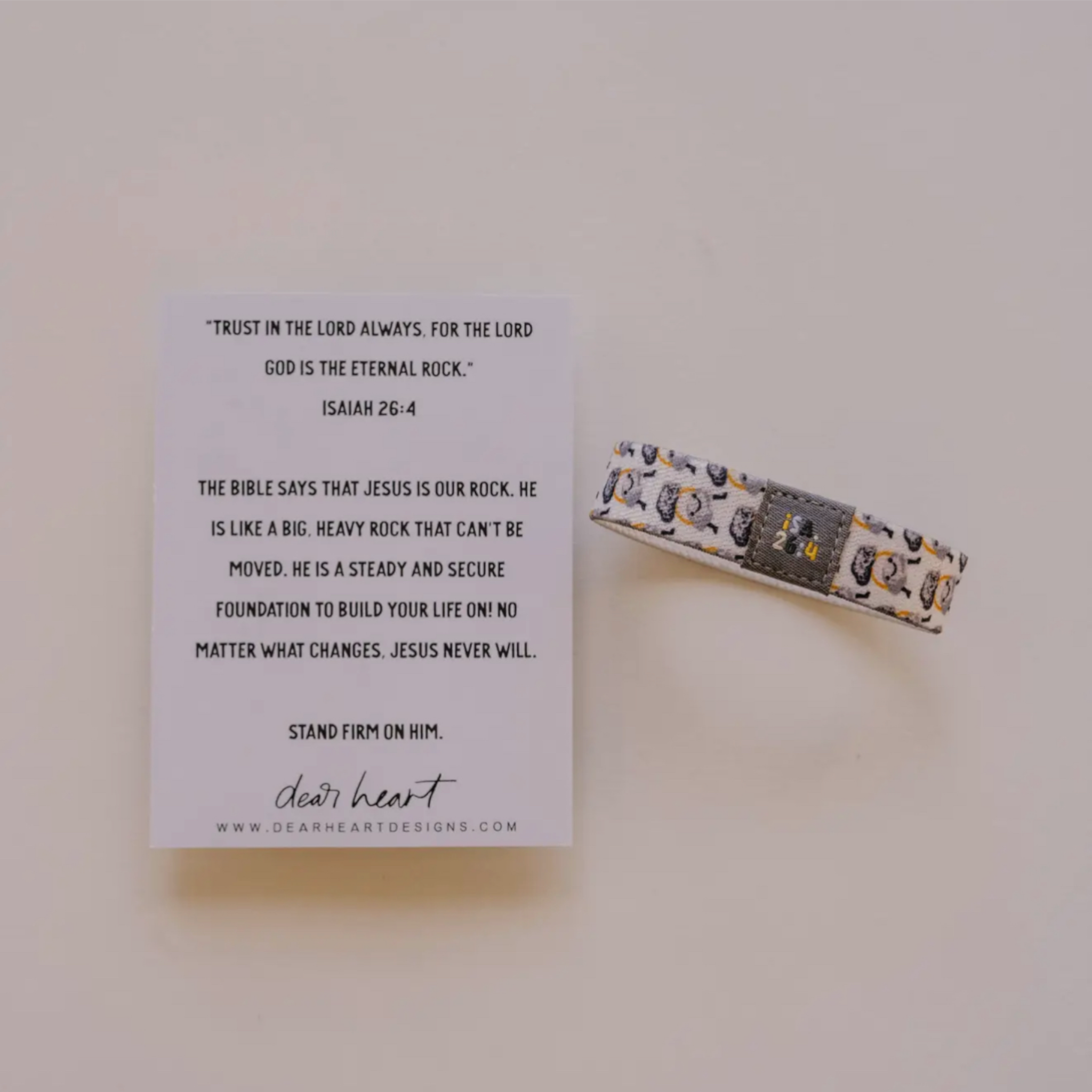 Jesus Rocks Kids Bracelet