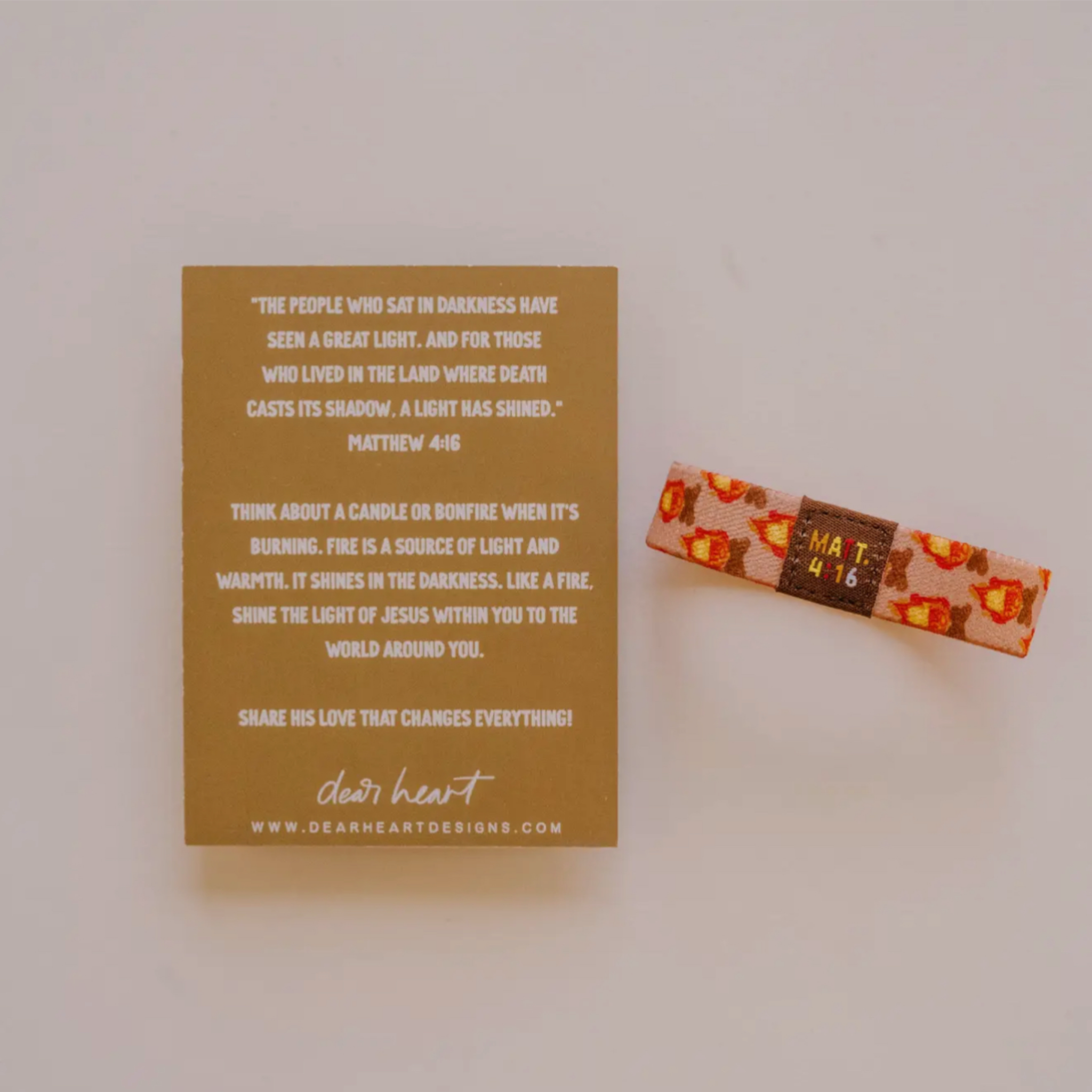 Light A Fire Kids Bracelet