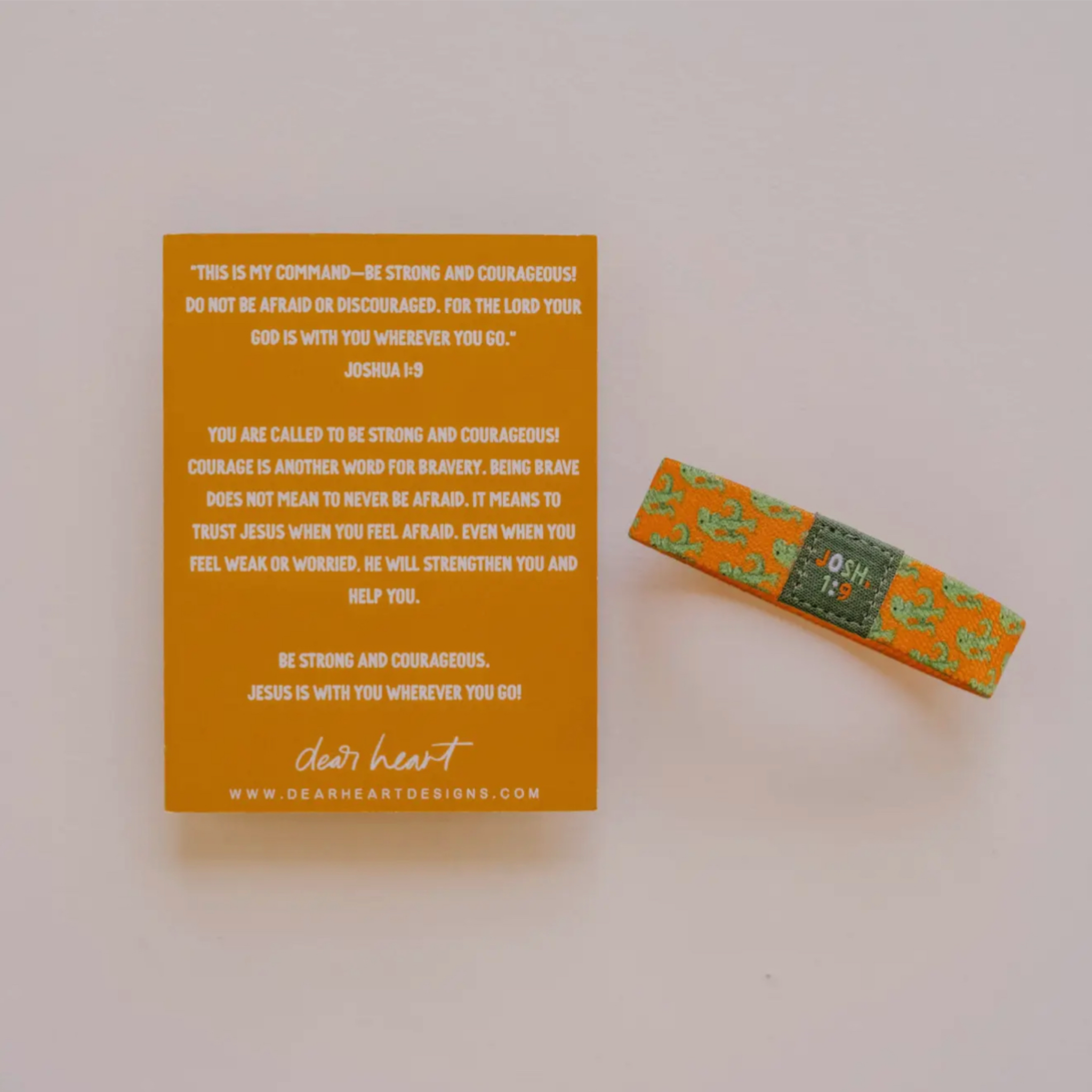 Strong + Courageous Kids Bracelet