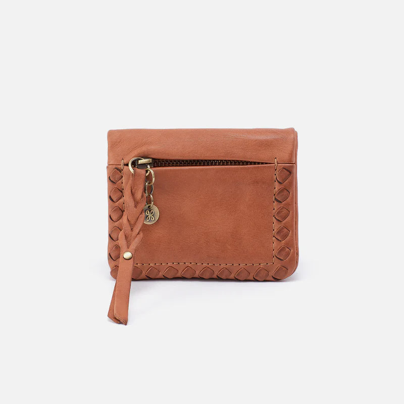 Hobo Lumen Mini Wallet - Washout Leather Harvest Wheat