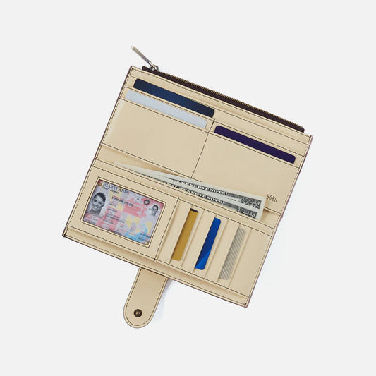 Hobo Dunn Continental Wallet - Butter Yellow
