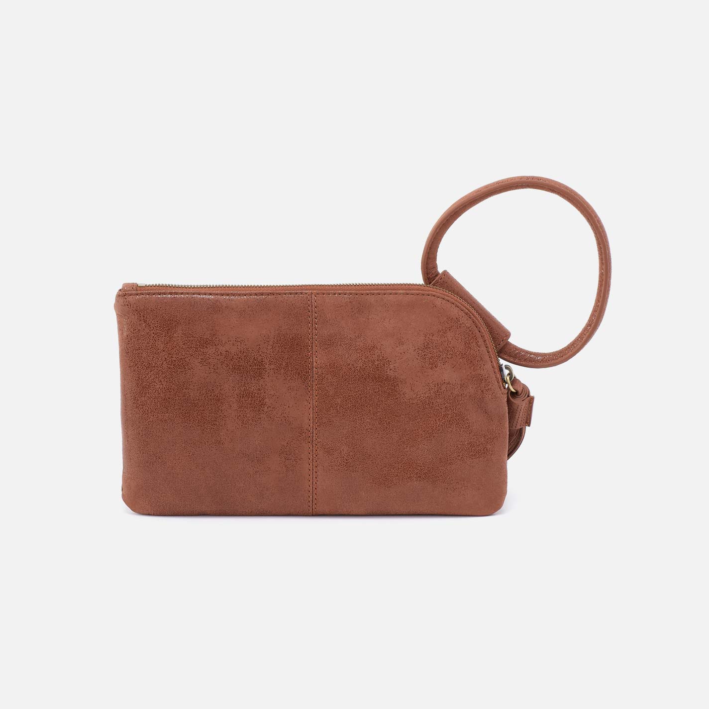 Hobo Sable Wristlet - Burnished Saddle