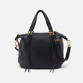 Load image into Gallery viewer, Hobo Harley Satchel - Pebbled Leather Black
