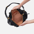 Load image into Gallery viewer, Hobo Harley Satchel - Pebbled Leather Black
