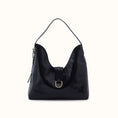 Load image into Gallery viewer, Hobo Atlas Bag - Patina Leather black
