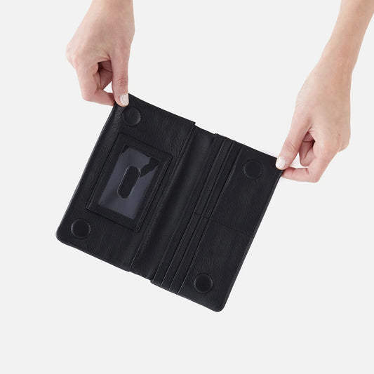 Hobo Lumen Continental Wallet - Black