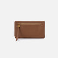 Load image into Gallery viewer, Hobo Lumen Continental Wallet - Pebbled Leather Timber Brown
