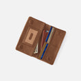 Load image into Gallery viewer, Hobo Lumen Continental Wallet - Pebbled Leather Timber Brown

