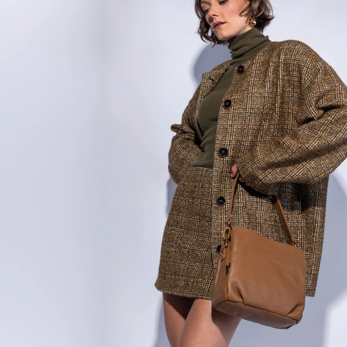 Hobo Starr Convertible Crossbody - Timber Brown