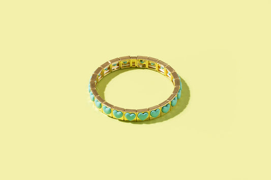 Hartley Bracelet - Gold/Turquoise