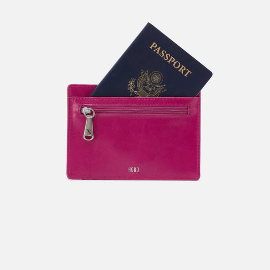 Hobo Euro Slide Card Case - Cactus Flower