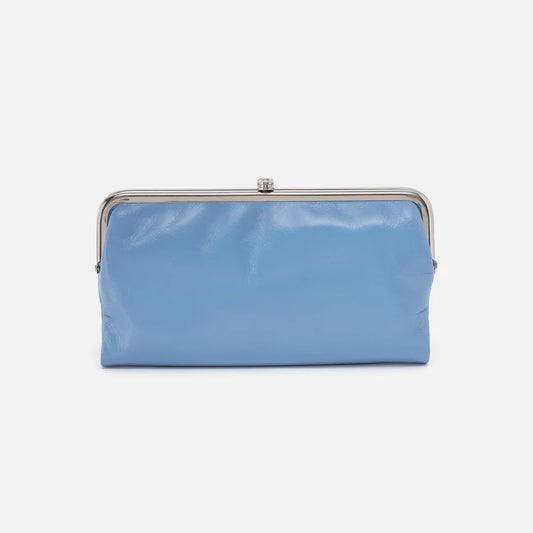 Hobo Lauren Wallet - Faded Denim