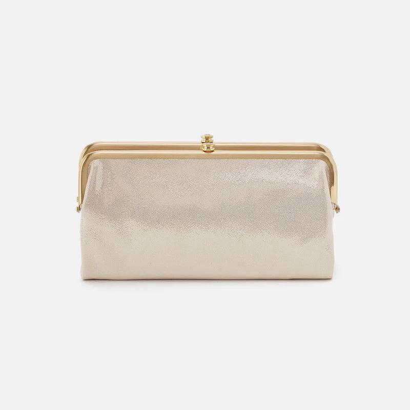Hobo Lauren Wallet - Sand Shimmer