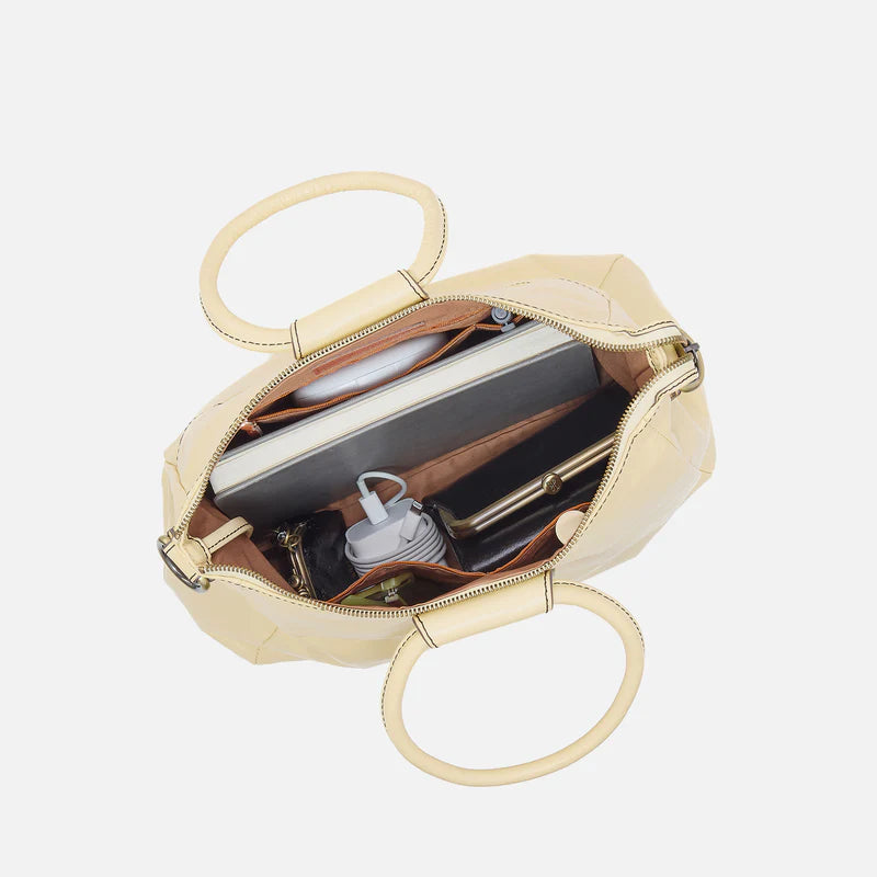 Hobo Medium Satchel - Butter Yellow