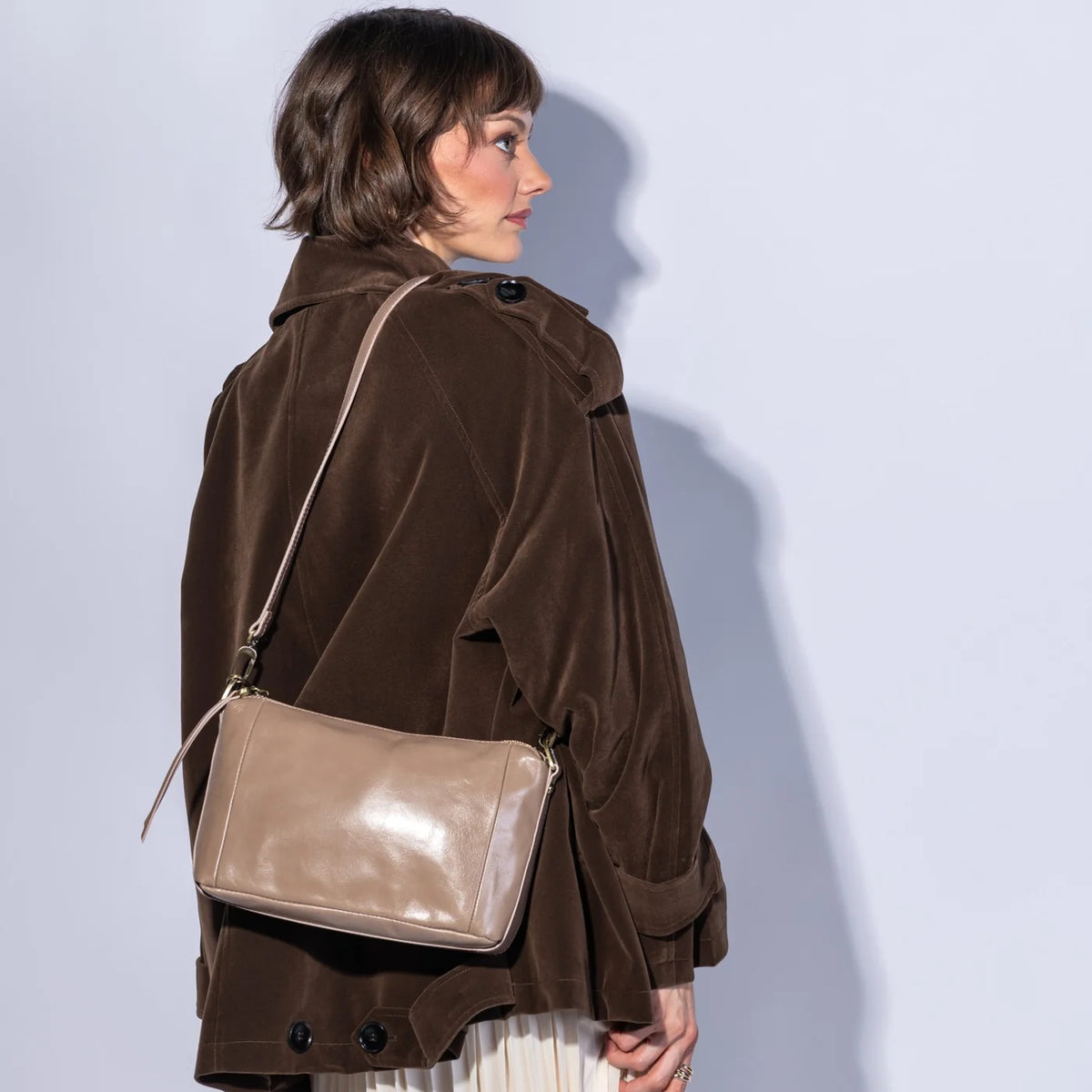 Hobo Darcy Carryall Crossbody - Woodsmoke