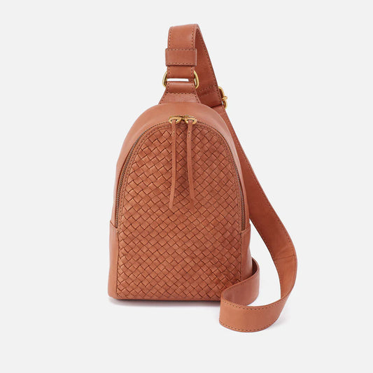 Hobo Fern Sling - Washed Leather Harvest Wheat
