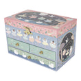 Load image into Gallery viewer, Musical Jewellery Box with 3 Drawers - Enchanted
