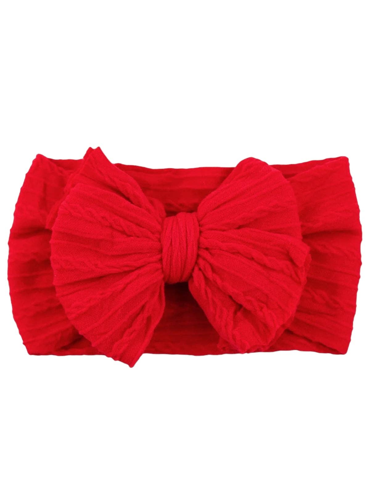 Luxe Stretch Bow - Red