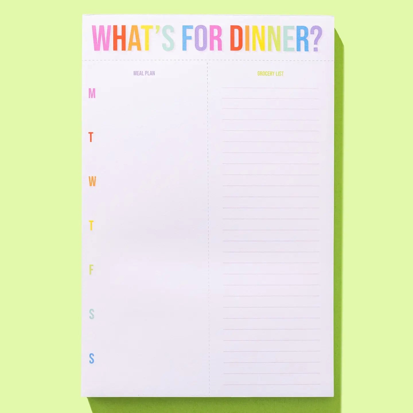What's For Dinner Notepad