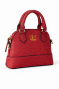 Load image into Gallery viewer, Red Shimmer Girl's Crossbody Purse
