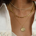 Load image into Gallery viewer, Vintage Coin Initial Charm
