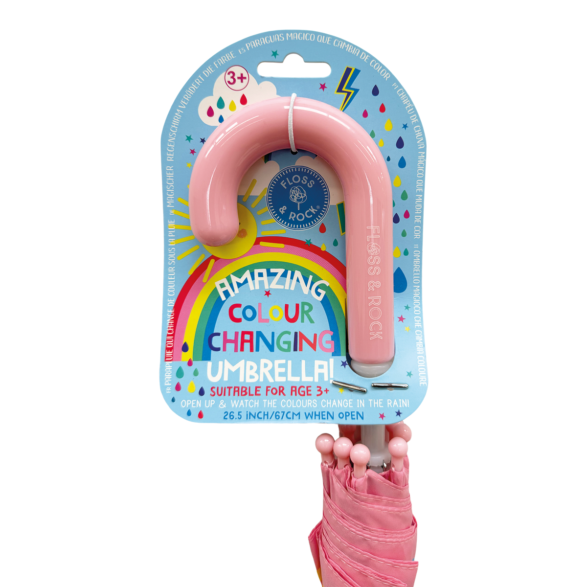 Color Changing Umbrella - Rainbow Unicorn