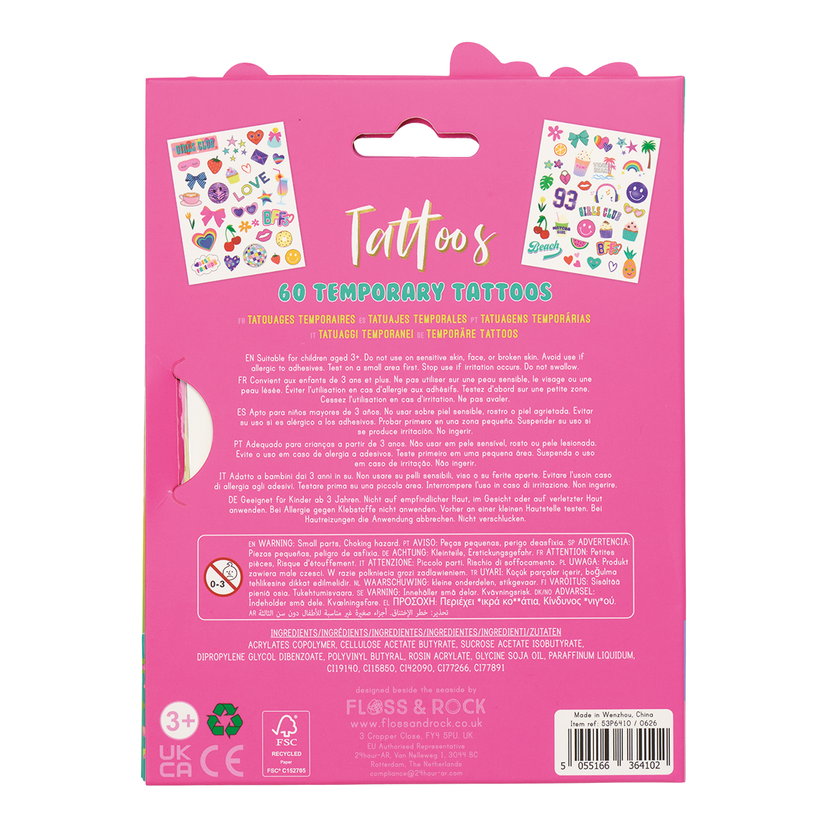 Fashion Friends Temporary Tattoos