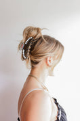 Load image into Gallery viewer, Leopard + Pearl Claw Clip
