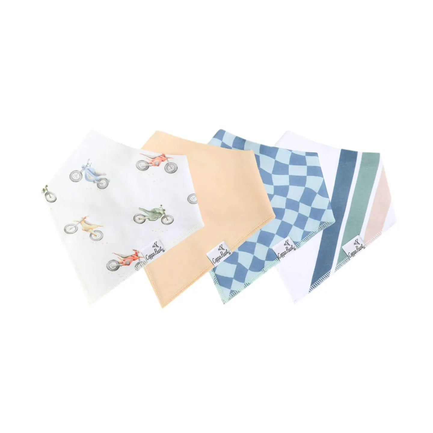 Copper Pearl Bandana Bibs - Ryder