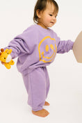 Load image into Gallery viewer, Violet Happy Sweatsuit
