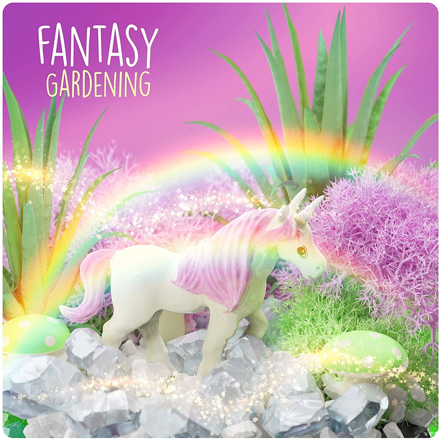 Light-Up Unicorn Terrarium Kit for Kids