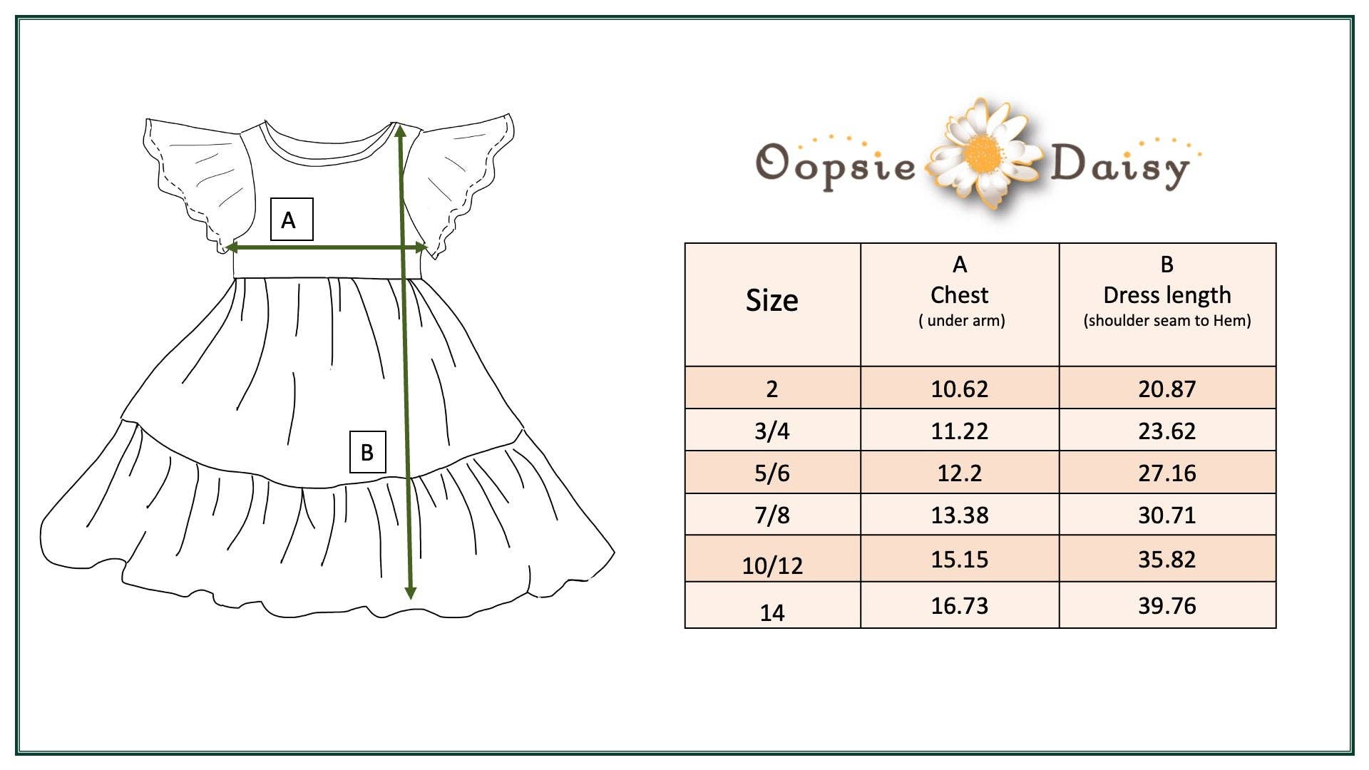 Emmy Green Floral Flutter Sleeve Twirl Dress