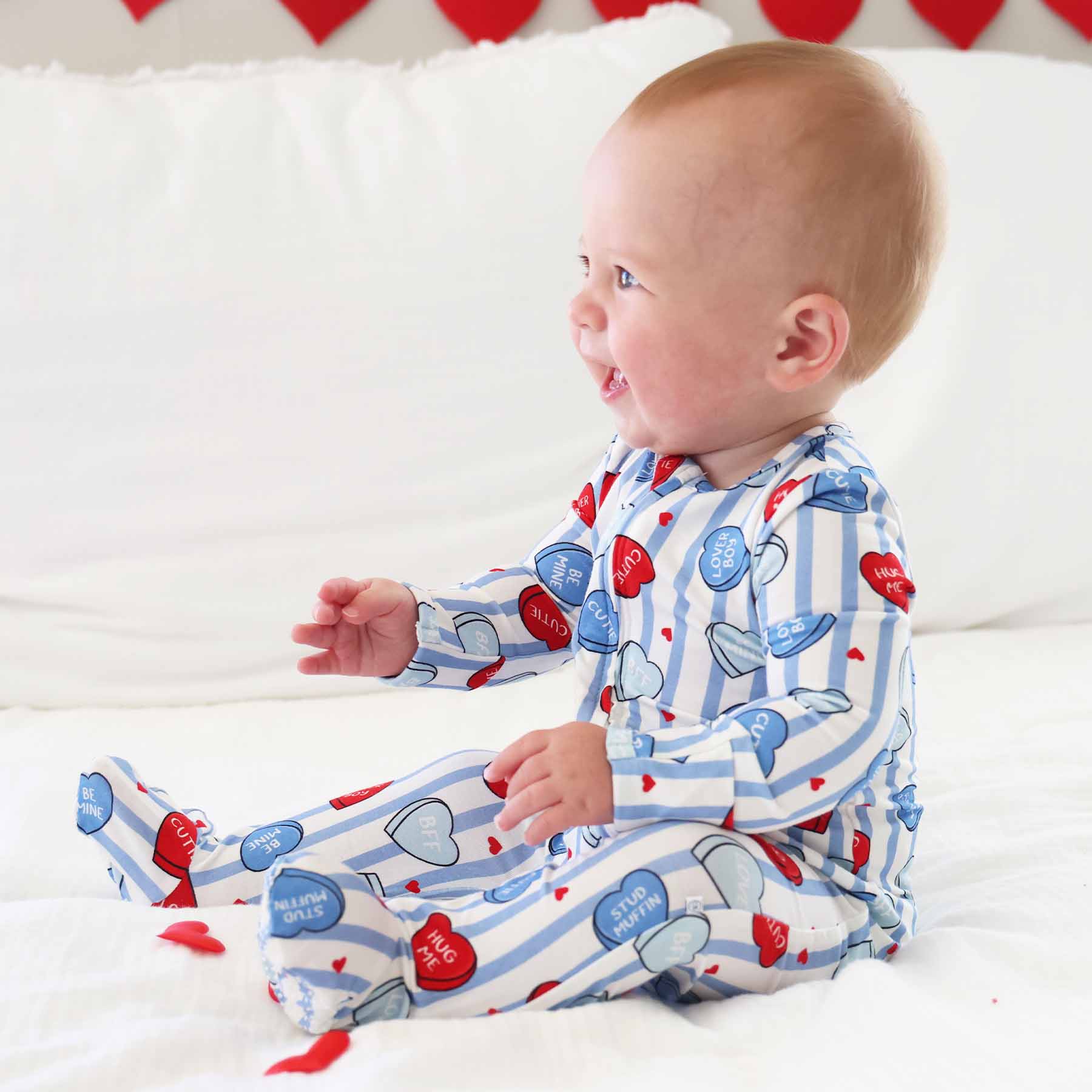 Sweet Like Candy Zipper Footie