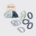 Load image into Gallery viewer, Recycled Seamless Hair Elastics 8pc Set- Garden Bouquet
