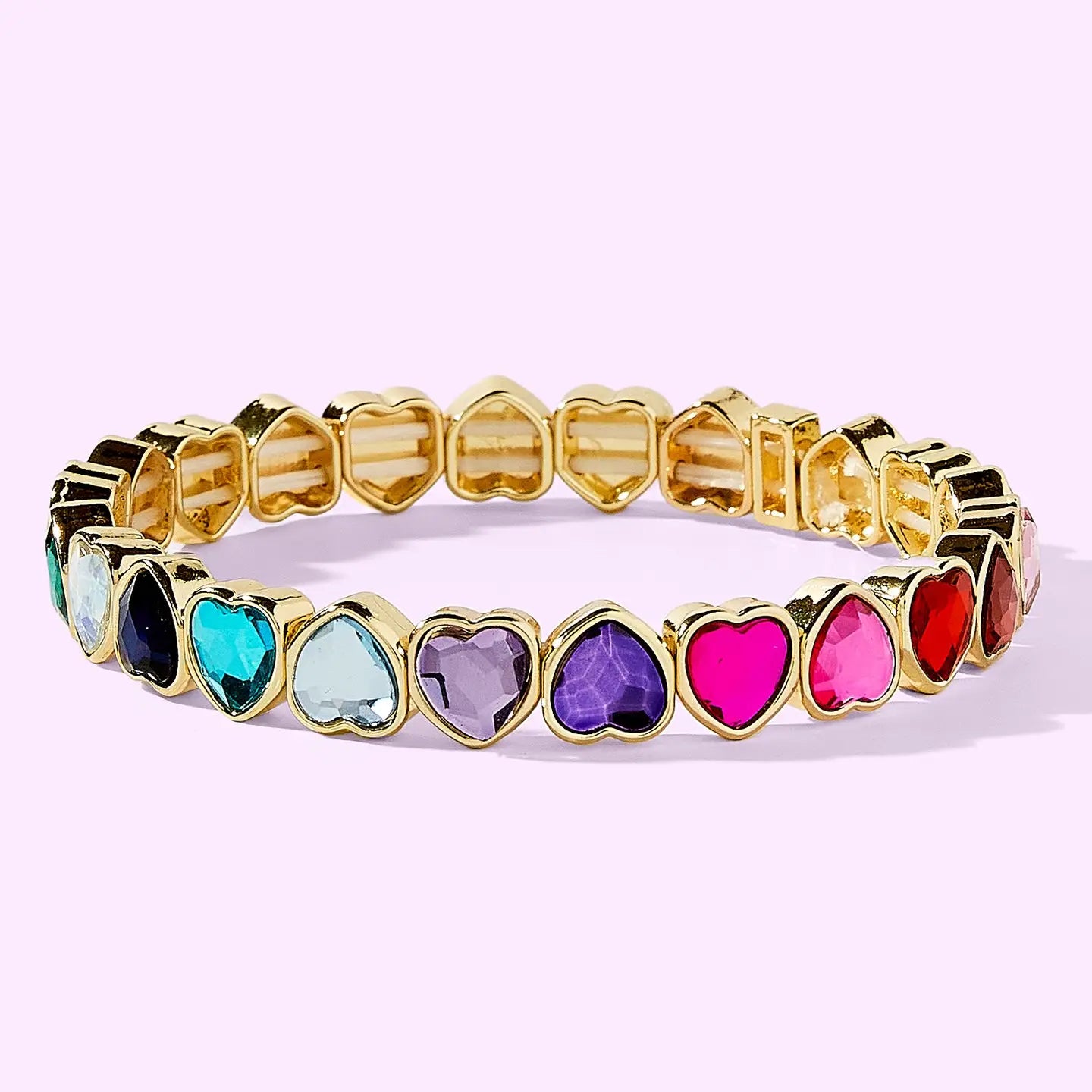 Love Bracelet - Amore Colorful Hearts