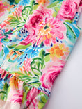 Load image into Gallery viewer, Watercolor Floral Twirl Dress
