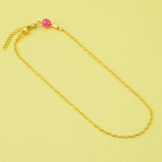 Winnie Wavy Chain Necklace