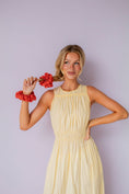 Load image into Gallery viewer, Fireside Gingham Jumbo Scrunchie
