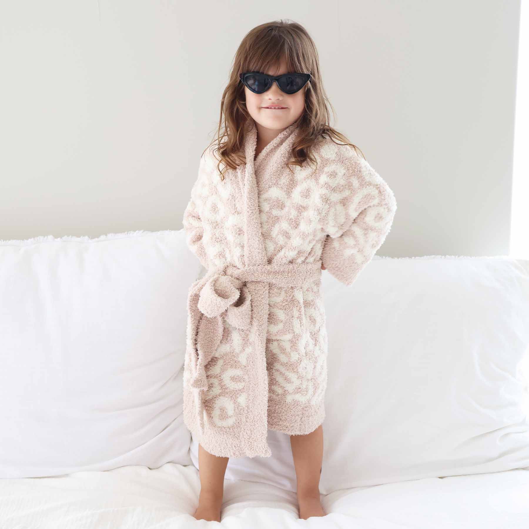 CuddleLane™ Kids Robe | Leopard