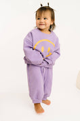 Load image into Gallery viewer, Violet Happy Sweatsuit
