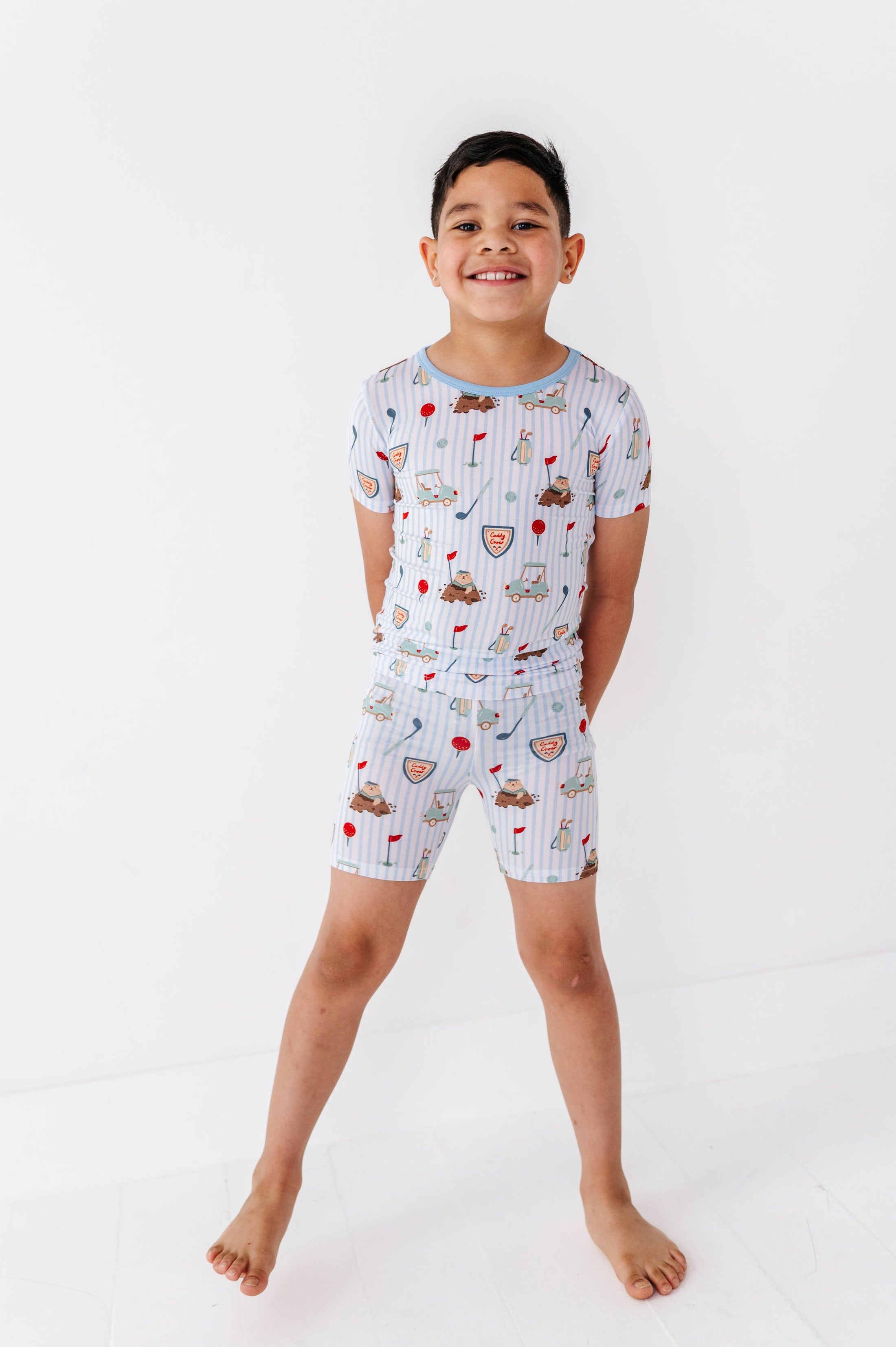 Caddy Crew Shorts Pajamas