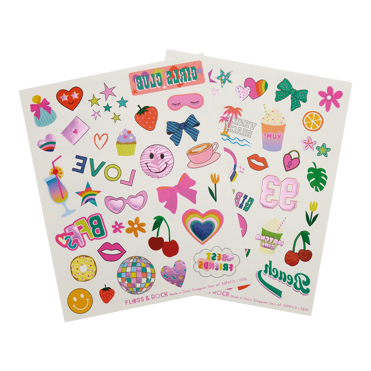 Fashion Friends Temporary Tattoos