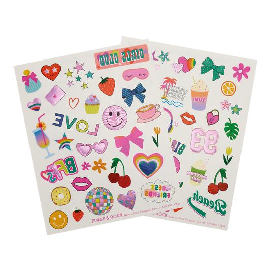 Fashion Friends Temporary Tattoos