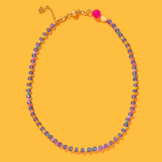 Camille Blue + Multi-Colored Necklace