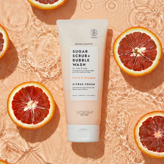 V'OESH Sugar Scrub + Body Wash - Citrus Crush