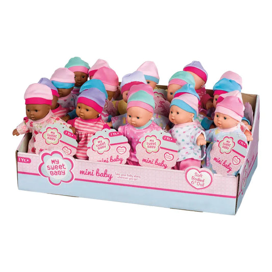 Baby Dolls - 6in assorted skin tones