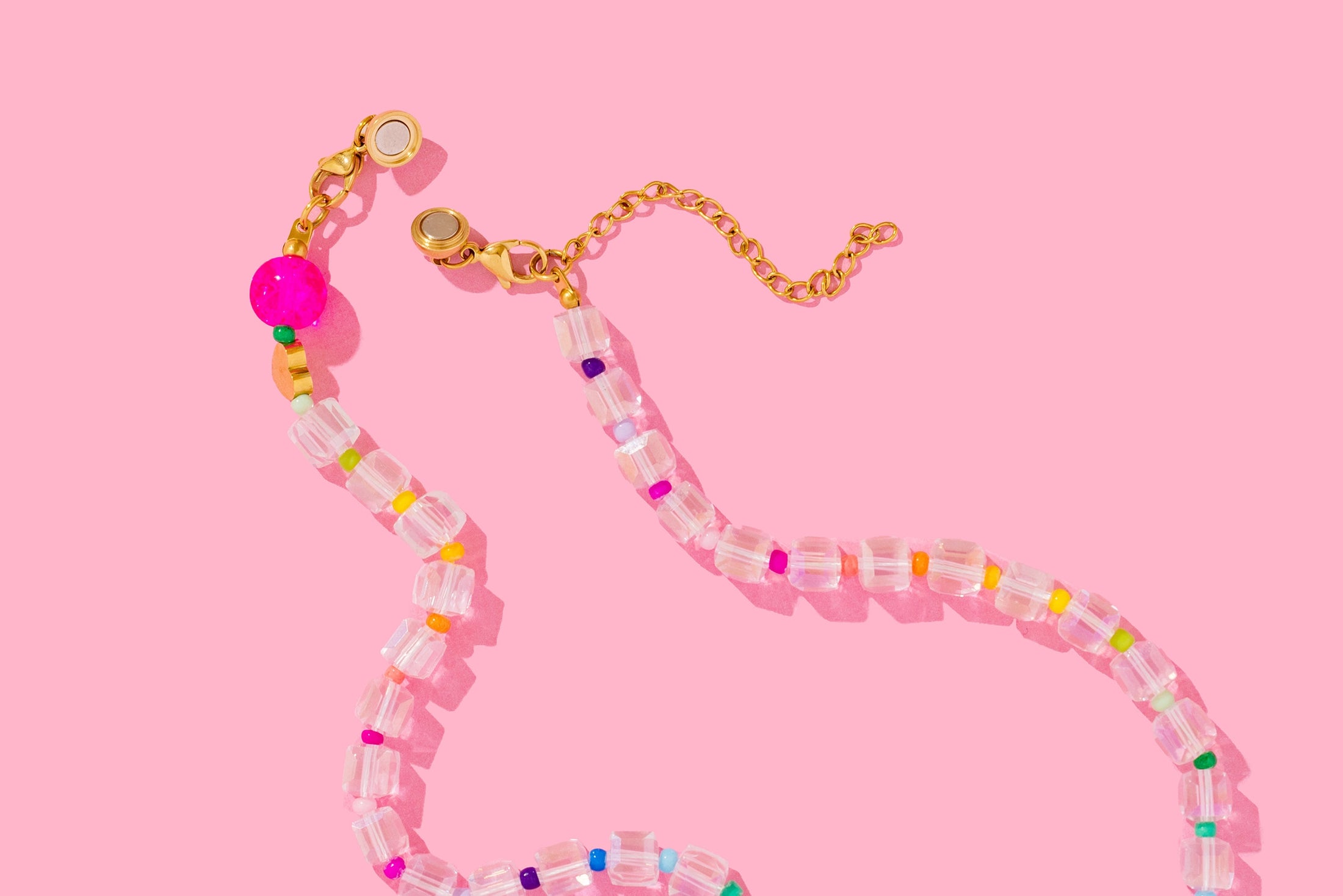 Jenn Clear + Multi-Colored Necklace