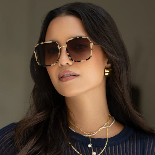 Cosmo Sunglasses - Milky Tortoise