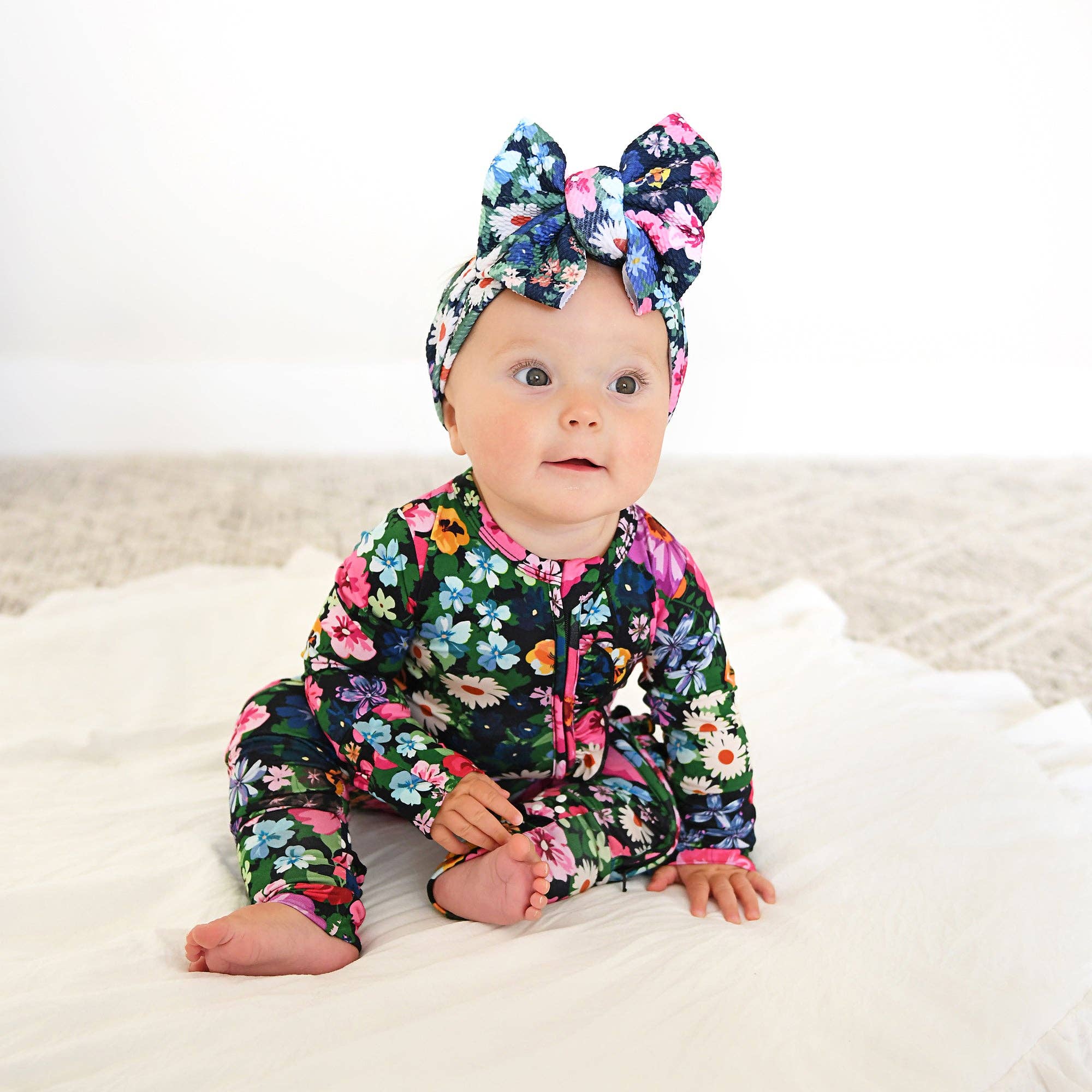 Cassandra Ruffle Convertible Footie