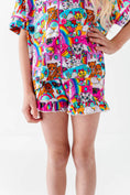 Load image into Gallery viewer, Wild Child Button-Down PJ Short Set
